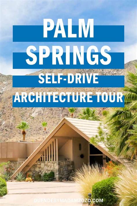 palm springs self guided tours.